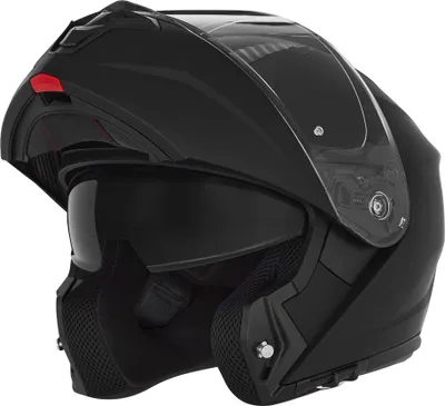Produktbild von Klapphelm NOX N968 Flip-Up mit Sonnenblende, Mattschwarz, Größe M