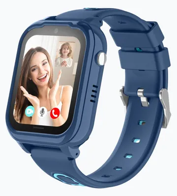 Productafbeelding van Protectly® Smartwatch Kinderen - SOS-Knop - GPS Horloge Kind Met Simkaart - GPS Tracker Kind - Kinder Smartwatch - 4G - Videobellen - HD Camera - Whatsapp en SMS - Elke polsmaat - Incl. Simkaart