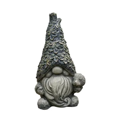Produktbild von Zwerg Farbig Märchenfigur aus Steinguss Neu Frostfest Witterungsbeständig Steinfigur für den Garten zur Dekoration Gartenfigur Elf Zwerge DE-1013F