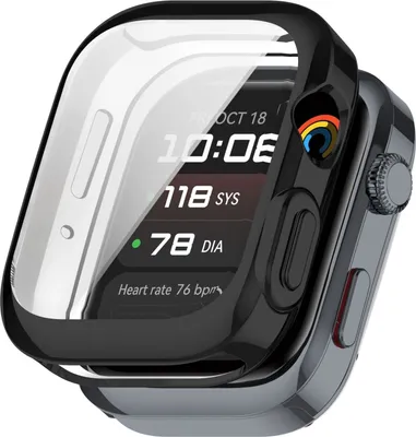 Produktbild von Für Huawei Watch D2 Electroplated Full Cover TPU Watch Schutz Hülle Schwarz