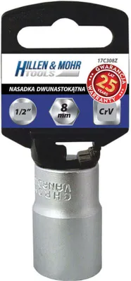 Obrázek produktu pro DEDRA 12bodový 1/2", CrV, 30 mm | 17C330Z