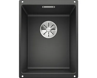 Produktbild von BLANCO SUBLINE 320-U, Schrankwaschbecken, Silgranit, Anthrazit, 40 cm, Deutschland