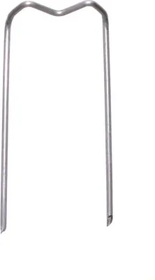 Produktbild von 2,5kg Patenthaften Nadeln Krampen Draht Drahtkrampen 17x35mm (ca.3200St.)