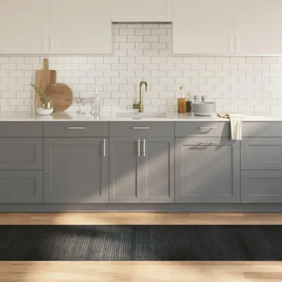 Obrázok produktu pre vidaXL Koberec obdĺžnikový sivý 70x400 cm Bamboo