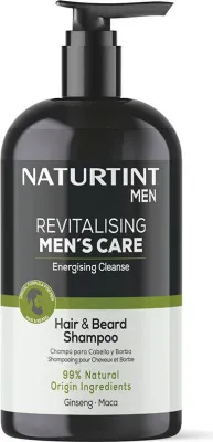 Produktbild von REVITALISIERENDES HAAR, BART-SHAMPOO FÜR MÄNNERm 500 ml