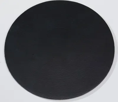 Produktbild von Kerzenteller Flachteller Rund Alu Schwarz Ø14 cm ideal für Kerzen, Taufkerzen, Hochzeitskerzen, Trauerkerzen