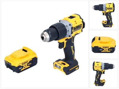 Zdjęcie produktu dla Akumulatorowa wiertarko-wkrętarka udarowa DeWalt DCD 805 N 18 V 90 Nm bezszczotkowa + 1x akumulator 5,0 Ah - bez ładowarki