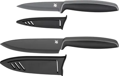 Produktbild von WMF Messerset 2-teilig schwarz Touch