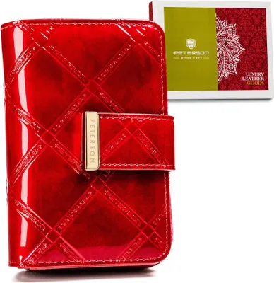 Produktbild von Peterson Brieftasche für Frauen Erasmipus rot One size