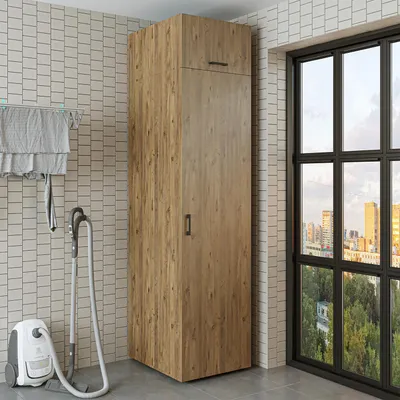 Produktbild von Roomart Waschmaschinenschrank 60 cm breit, Eiche