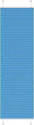 Produktbild von Plissee Blau 55x200 cm Stoffbreite 54,4 cm Polyester