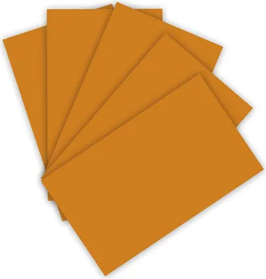 Produktbild von folia Tonpapier DIN A3 130 g/qm terracotta 50 Blatt