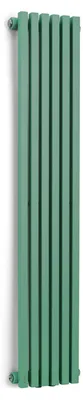 Image de Blumfeldt Radiateur Eau Chaude Design, Radiateur Vertical Eau Chaude pour Chauffage Maison, Faible Conso d'Energie, Silencieux, Chauffage Mural 365W pour Salle de Bains, Seche Serviette Eau Chaude