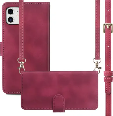 Image de imoshion Bibliothèque avec cordon pour l'Apple iPhone 11 - Rouge