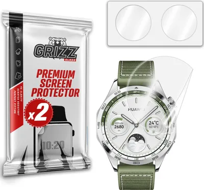 Produktbild von Keramische Folie GrizzGlass CeramicFilm für Huawei Watch GT 4 46mm