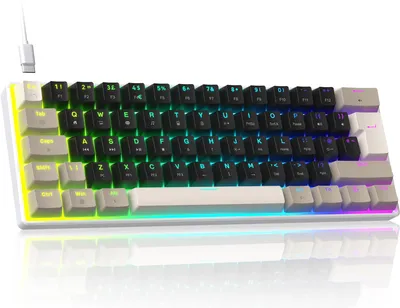 Obrázek produktu pro Mechanická herní klávesnice MK21, kompaktní rozložení 60%, podsvícení RGB