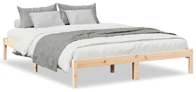 Obrázok produktu pre vidaXL Posteľ z masívneho dreva extra dlhá bez matraca 140x210 borovicové drevo
