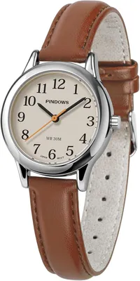 Produktbild von Schlanke minimalistische Quarz-Analoguhr für Damen, Gehäuse in Goldton mit schwarzem Lederarmband, modische, Elegante Armbanduhr für den Alltag