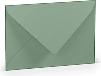 Produktbild von Rössler Papier Paperado-Briefumschlag DIN C6 m. Sf ., Eucalyptus - ein Stück
