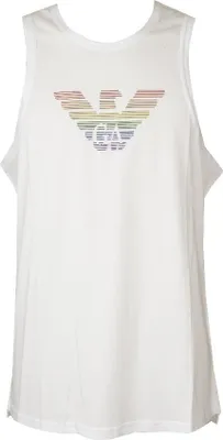 Obrázok produktu pre Pánske tielko so širokými ramenami s potlačou EMPORIO ARMANI, č. výrobku 211838 1P477 TANK, S, 100 % bavlna