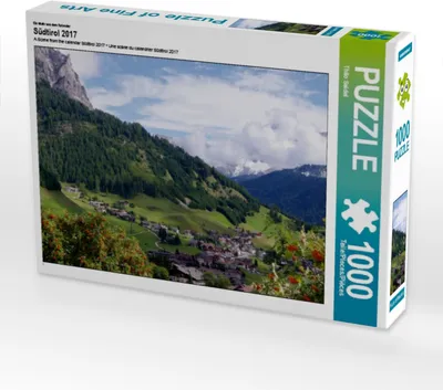 Produktbild von Calvendo Ein Motiv aus dem Kalender Südtirol 2017 1000 Teile Puzzle quer 640x480mm, Seidel Thilo; 7377378