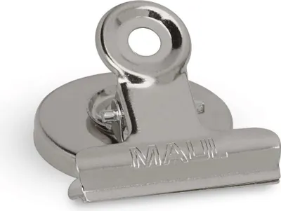 Produktbild von MAUL Papier-Klemmer MAULstandard Metall 2 Stück 40 mm silber