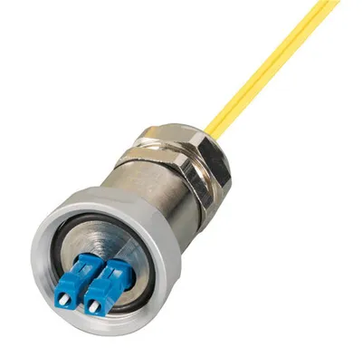 Obrázok produktu pre Káblová priechodka IP67, M25, LC-D -- konektor na konektor LC-D, OS2, 2,0 m