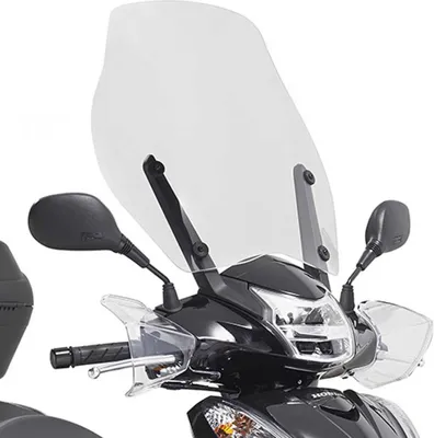 Produktbild von Windschild GiVi transparent 440 x 490mm für Honda SH 300I (15-19)