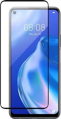 Produktbild von cofi1453® 5D Schutz Glas Folie kompatibel mit HUAWEI P40 LITE 5G Curved Panzer Folie Vollständig Klebend und Abdeckung