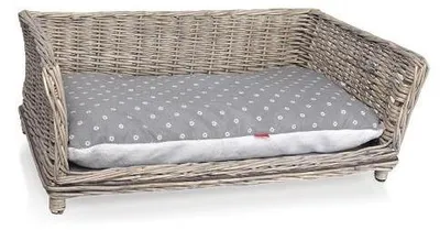Produktbild von Korbsofa Provence mit Kissen 80x50x31cm