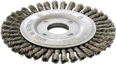 Produktbild von Forum Rundbürste Stahldraht 115 x 6 mm gezopft