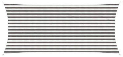 Produktbild von Sonnensegel Hellgrau und Weiß 2 x 5 m HDPE