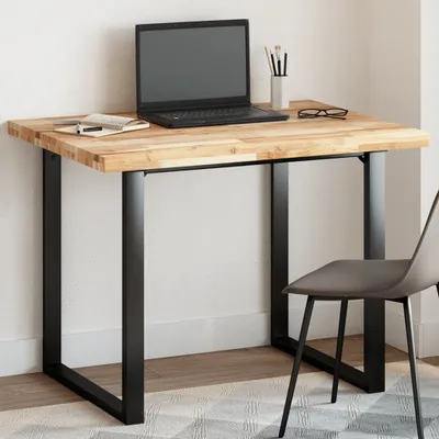 Obrázek produktu pro Maison Exclusive – Obdélníková deska stolu, rozměry 100x80x4 cm, masivní akátové dřevo