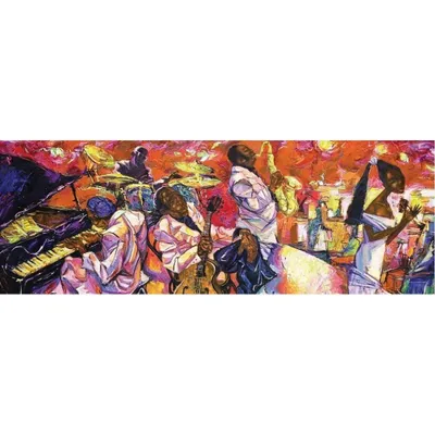 Obrázok produktu pre ART PUZZLE Panoramapuzzle Colours of Jazz 1000 dielikov