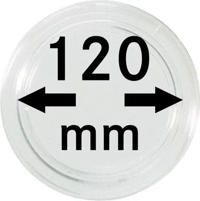 Produktbild von Lindner S22712000 Münzkapsel Innendurchmesser 120 mm, 1 Stück, Innenhöhe 9,2 mm