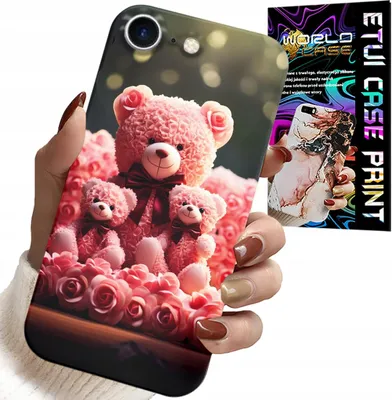 Produktbild von Etui Do Iphone 17E - Rodzinka Różanych Misiów Upominek +Folia