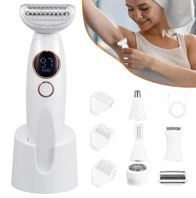 Produktbild von 5-in-1 Elektrischer Rasierer Intimbereich Damenrasierer Schmerzloser Rasierer