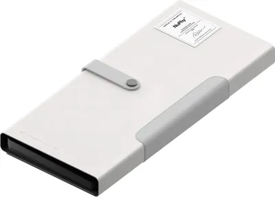 Obrázok produktu pre Nuphy NuFolio V3 kryt a stojan 2 v 1 pre puzdro s klávesnicou Air75 V2, lesklá sivá