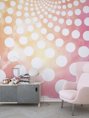Produktbild von Digitaldruck Vlies Fototapete - Fibonacci Sunset - Größe 250 x 250 cm
