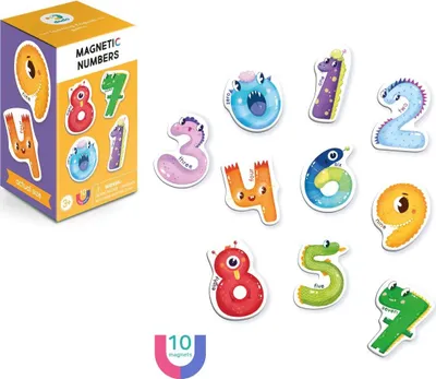 Produktbild von Magnetspiel "Zahlen" In Englisch Farbige Zahlen Lernsparnis 200204