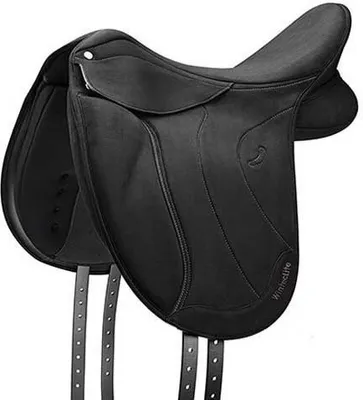 Produktbild von Wintec Klassischer Lite D Lux Dressursattel Englisch Schwarz 17´´ Schwarz 17´´
