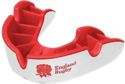 Produktbild von Opro Silver Rugby League Mundschutz Weiß/Rot