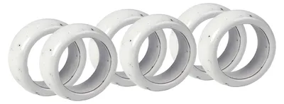 Produktbild von Broste Copenhagen Nordic Sand Serviettenring sand 6er Set