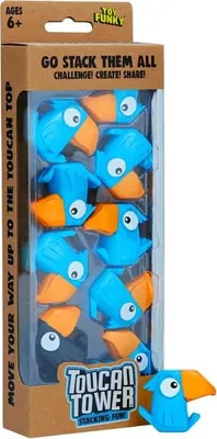 Produktbild von Toucan Tower - Stacking Fun - blau