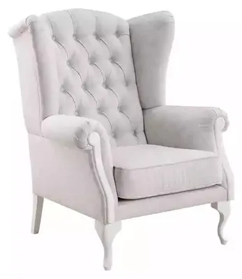 Image de Fauteuil Siège monoplace Design blanc Coussin Salon Meubles TV Fauteuil