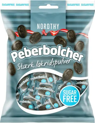 Produktbild von Nordthy Peberbolcher / Pfefferbonbon ZF 125g Btl.