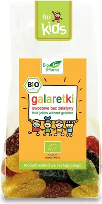 Produktbild von FRUCHTGELEE OHNE GELATINE, GLUTENFREI, , 100 g –  PLANET FOR KIDS