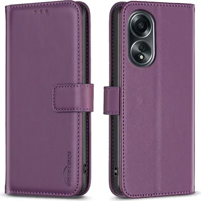 Produktbild von OPPO A58 Hülle - BINFEN Klapphülle - Violett