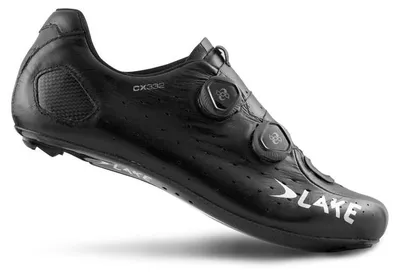 Obrázok produktu pre Cyklistické topánky Lake CX332 – čierne/strieborné veľkosť 43