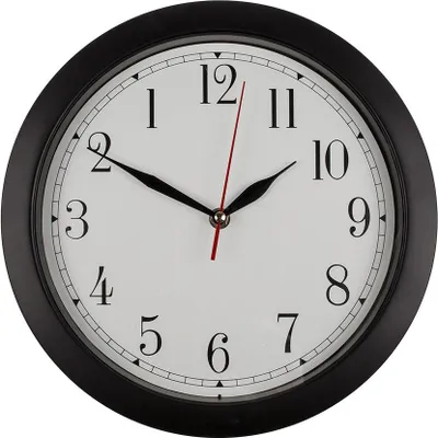 Produktbild von Out of the Blue Wanduhr - invertiert - Dia 29 cm - schwarz/weis